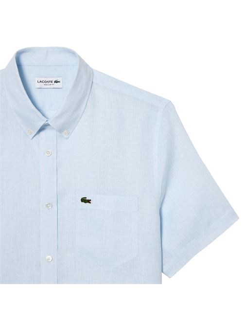 camicia lacoste | CH5699T01 AZZURRO
